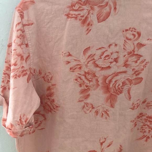 Vintage Oleg Floral Cassini button-down shirt 
Size: M - Picture 8 of 11